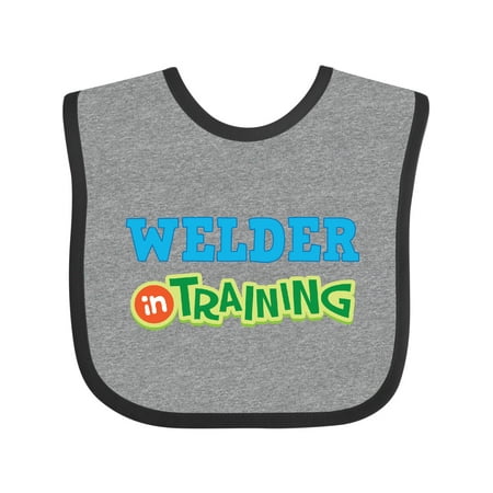 

Inktastic Welder in Training Boys or Girls Baby Bib