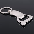 thumbnail image 3 of Worgeous Foot-shaped Keychain Metal Wine Bottle Opener Beverage Can Opener Creative Keyring Gift (Silver), 3 of 8