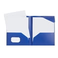 thumbnail image 2 of Plastic File Folders with Pockets, Heavy Duty 2 Pocket Document Organizer Folder with Inner Flap, Waterproof Letter Size File Folders for Office, School, and Home Organization, 2 of 6