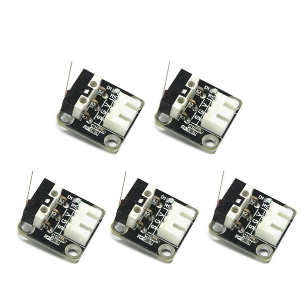 Stebcece 5pcs 3d Printer Accessories X Y Z Axis End Stop Limit Switch 3pin N O N C Control Easy To Use Micro Switch For Cr 10 Series Ender 3 Walmart Com Walmart Com