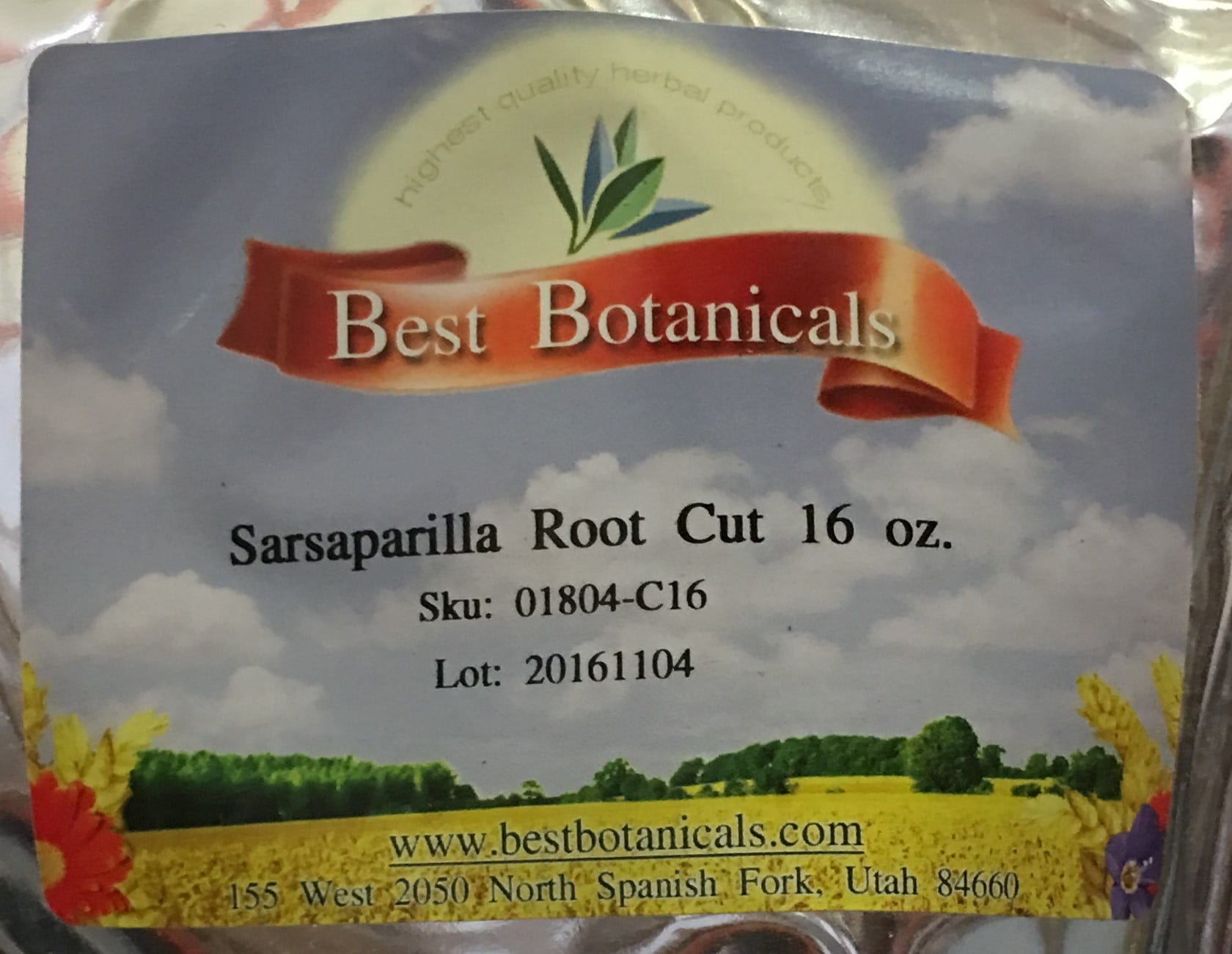 Sarsaparilla Root - BestBotanicals