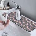 thumbnail image 7 of Logiee Pigs 1 Print Kitchen Sink Splash Guard Faucet Mat for Splash Guard Behind Faucet Drip Catcher for Kitchen,Bathroom,Sink Mat,Dish Drying Mat,Bathroom-15" X 5.5", 7 of 7