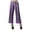 Purple, variant on Moomaya Printed Elastic Waist Wide Leg Lace Palazzo Pants With Lace Casual Cotton Bottoms