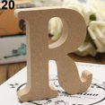 thumbnail image 2 of Flmtop Freestanding A-Z Wood Wooden Letters Alphabet Hanging Wedding Home Party Decor, 2 of 7