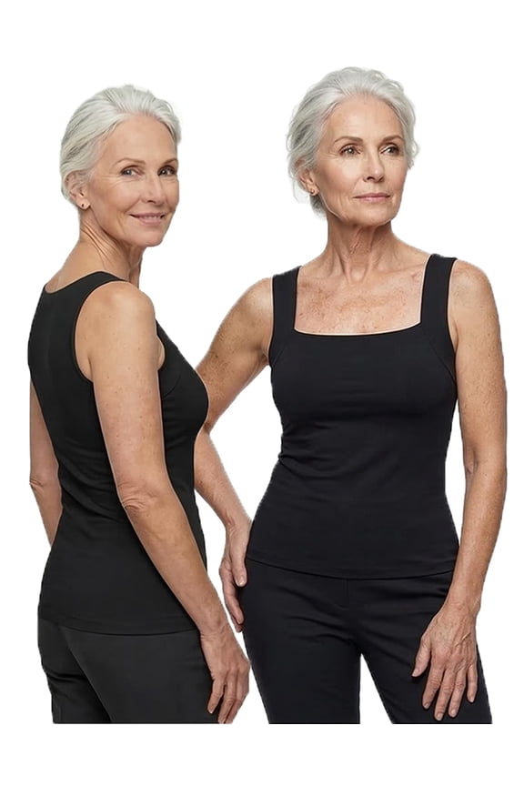 Avulea's Built in Comfort Bra Tanktop, Avulea Padded Tank Tops for Women with Support, Seamless Shaper Cami & Braless Tops