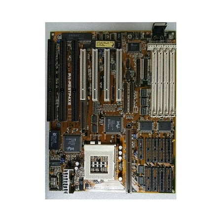 Pentium 4 Motherboard Combo Refurbished-AsusP/I-P55TP4XESocket 7 AT motherboard with 4 SIMM, 4PCI, 3ISA slots. Supports Pentium 75-166MHz CPU. Intel 82430 FX chipset ()
