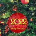 thumbnail image 3 of Gibobby Decoración de Navidad Adornos Colgantes Personalizar Adornos en forma 2023 Decoración del(Red), 3 of 4