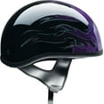 thumbnail image 2 of Z1R CC Hellfire Motorcycle Half Helmet Purple XXL, 2 of 3