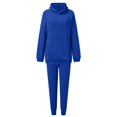 thumbnail image 5 of Usmixi Sweatsuits Set for Women Oversized Hoodies Lounge Sets for Women Casual Hooded Sweatshirt and Jogger Sweatpant Tracksuits Sets with Pocket Ladies Sports 2 Piece Outfits Clearance Under $10, 5 of 5