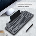 thumbnail image 5 of 2.4G Wireless Bluetooth Keyboard with Tablet/Phone Holder Portable Touchpad Keyboard for Tablet PC Gaming Accessories B, 5 of 8