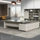 thumbnail image 2 of High Quality Light Luxury Office Desk Filing Cabinets Set Designer Luxury Computer Desks European Boss Bureau Office Furniture My Lux Decor Round, 2 of 31