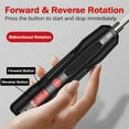 thumbnail image 2 of ZOWWKLLY Electric Torque Screwdriver, Mini 4.2V Rechargeable Cordless Precision Screwdriver Set with 30 Bits, Repair Tool Kit for Precision Work on Phones, Watches, Cameras & Small Electronics, 2 of 8