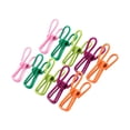 thumbnail image 1 of Bewildely Clip de secado de ropa al azar, 10 Uds., abrazadera de diseño de resorte, Clip para carpeta de letras de papel a prueba de viento Almacenamiento y organización del hogar Bewildely HA000523-00B, 1 of 6