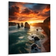 thumbnail image 2 of Designart "Australia Twelve Apostles I" Australia Metal Wall Decor, 2 of 5