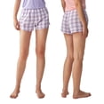 thumbnail image 4 of Women's Pajama Shorts - Comfortable Sleepwear Sleep Shorts Bottoms (2 Pack), 4 of 7