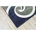 thumbnail image 3 of Planet Rugs Premium 3D Thick Abstract Indoor Area Rug 327 Navy Blue 2'7''x4', 3 of 10