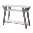 thumbnail image 3 of Furniture of America Chantilly 2-Shelf Console Table, White, 3 of 6