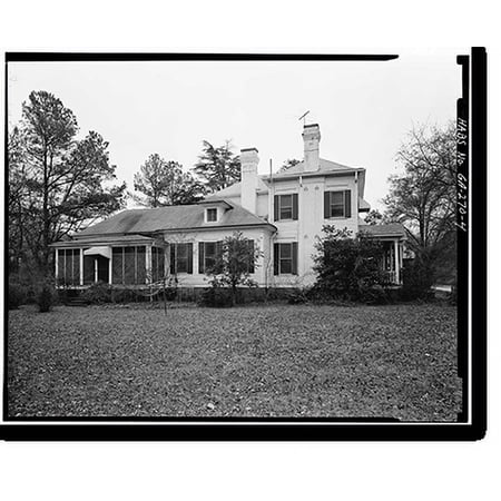 Historic Print, Lowe-Turner House, 88 Keys Ferry Street, McDonough, Henry County, GA - 4, 16" x 20"