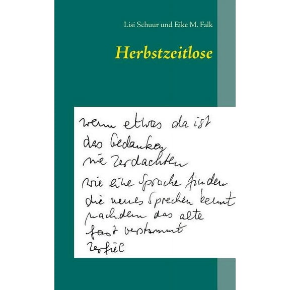 Herbstzeitlose, (Paperback)