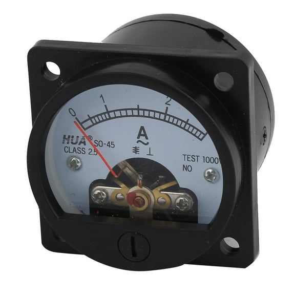 4.5cm Diameter Panel  3A Current Analog Meter Ammeter SO-45