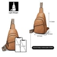 thumbnail image 3 of Bandolera Mroede Bandolera para mujer de piel vegana, 3 of 8