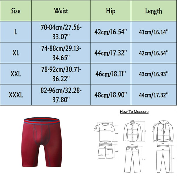 nsendm Mens Underpants Adult Male Underpants No Ride Boxers Mens