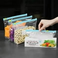 thumbnail image 5 of Food-Grade Reusable Refrigerator Storage Bags - Self-Sealing, Airtight Zip-Lock Bags for Vegetables, Fruits & Meal Prep - BPA-Free, Eco-Friendly Kitchen Organizer (26x27x4cm), 5 of 5