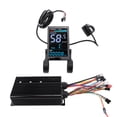 thumbnail image 2 of Electric Controller with LCD Panel, 80A Fast Heat Dissipation Electric Scooter Controller Kit  for 72V 5000W Motor, 2 of 7