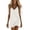 White, variant on Womens Summer Dresses Cotton Linen V Neck Sleeveless Loose Casual Mini Coverup Dress Beach Flowy Vacation Boho Sundress