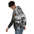 thumbnail image 3 of Attack On Titan Men's Hoodie With Color Drawstrings Sweatshirt Hooded Pullover Print Winter Coat Jacket Medium, 3 of 9