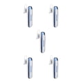 thumbnail image 2 of Langgg Écouteurs Bluetooth-Compatible Sans Fil Réduction de Bruit Écouteurs Mains Libres Résistants à la Transpiration Casque Blanc Bleu 5Ensemble, 2 of 6