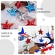 thumbnail image 4 of KAKOWELY 12 colgantes de estrella con temática estadounidense del Día de la Independencia, adorno de estrella para decoración del hogar, 4 of 5