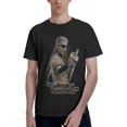 thumbnail image 1 of Anthony Bourdain Hommes Femmes Mode Décontractée Coton Manches Courtes Col Rond T-Shirts Noir, 1 of 7
