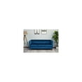 thumbnail image 3 of Kingway Furniture Avin Velvet Nail Head Livingroom Sofa in Blue, 3 of 3