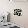 thumbnail image 5 of Yayeee Toggle Light Switch Wall Plate 3-Gang 6.37"x4.48" Decorative Outlet Cover, White Flower Pattern, 5 of 7