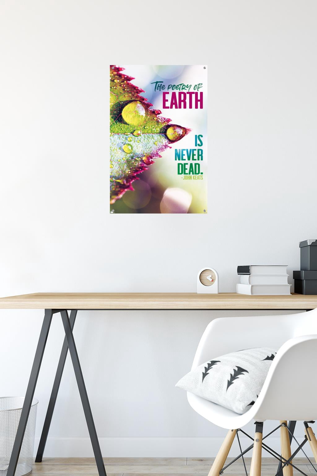 Tara Robinson - Keats Wall Poster with Pushpins, 14.725" x 22.375"