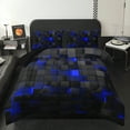 thumbnail image 5 of Geometric Comforter Set Queen Size Bedding Set, 3PCS Geometry Bed Set Modern Quilt Set 1 Comforter 2 Pillowcases for Room Decor All Season, 5 of 10