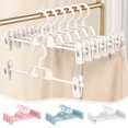 thumbnail image 1 of JASKFLY Pp Pants Rack 5-Piece Foldable Clothes Hanger Rack with Removable Clip for, 1 of 9