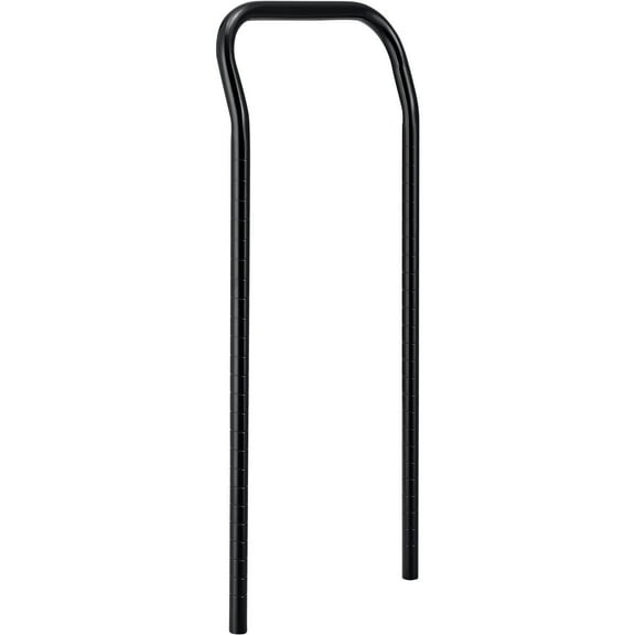 Nexel AH14B Black Epoxy Utility Cart Handle 14"W Pkg Qty 2, Lot of 2