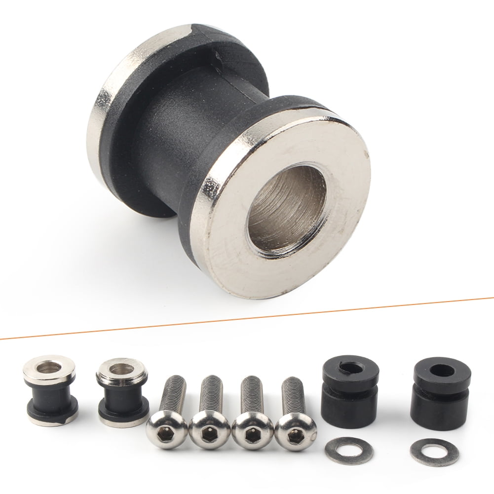 Goldfire Harley Docking Hardware Covers Kit Detachable Magnet 4 Point Caps For Touring Street Glide, Electra Glide, Road Glide, Road King 2009-2024