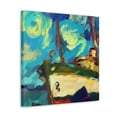 thumbnail image 2 of Bass in Fauvist Hues - Canvas, 2 of 10