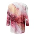 thumbnail image 4 of Pompotops T-shirt à Manches Courtes Col Rond Mode Été pour Femmes Liquidation, 4 of 5