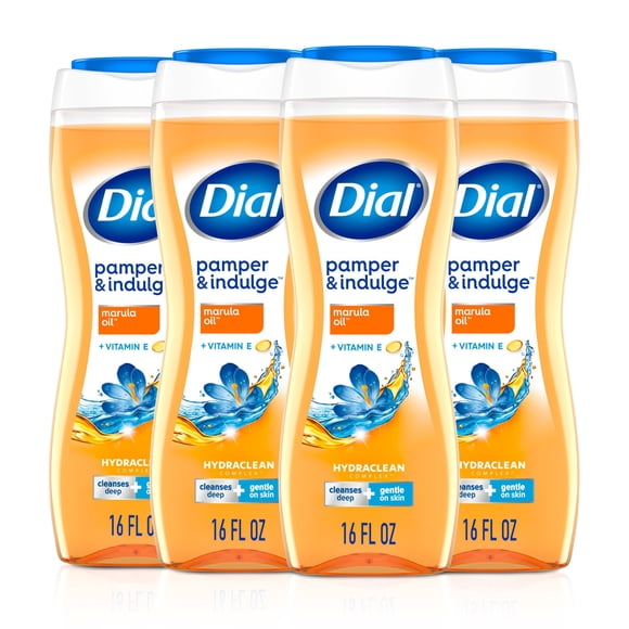 Dial nutritivo gel de baño para el cuerpo – Aceite de Marula – Peso neto 16 onzas líquidas por botella â&a