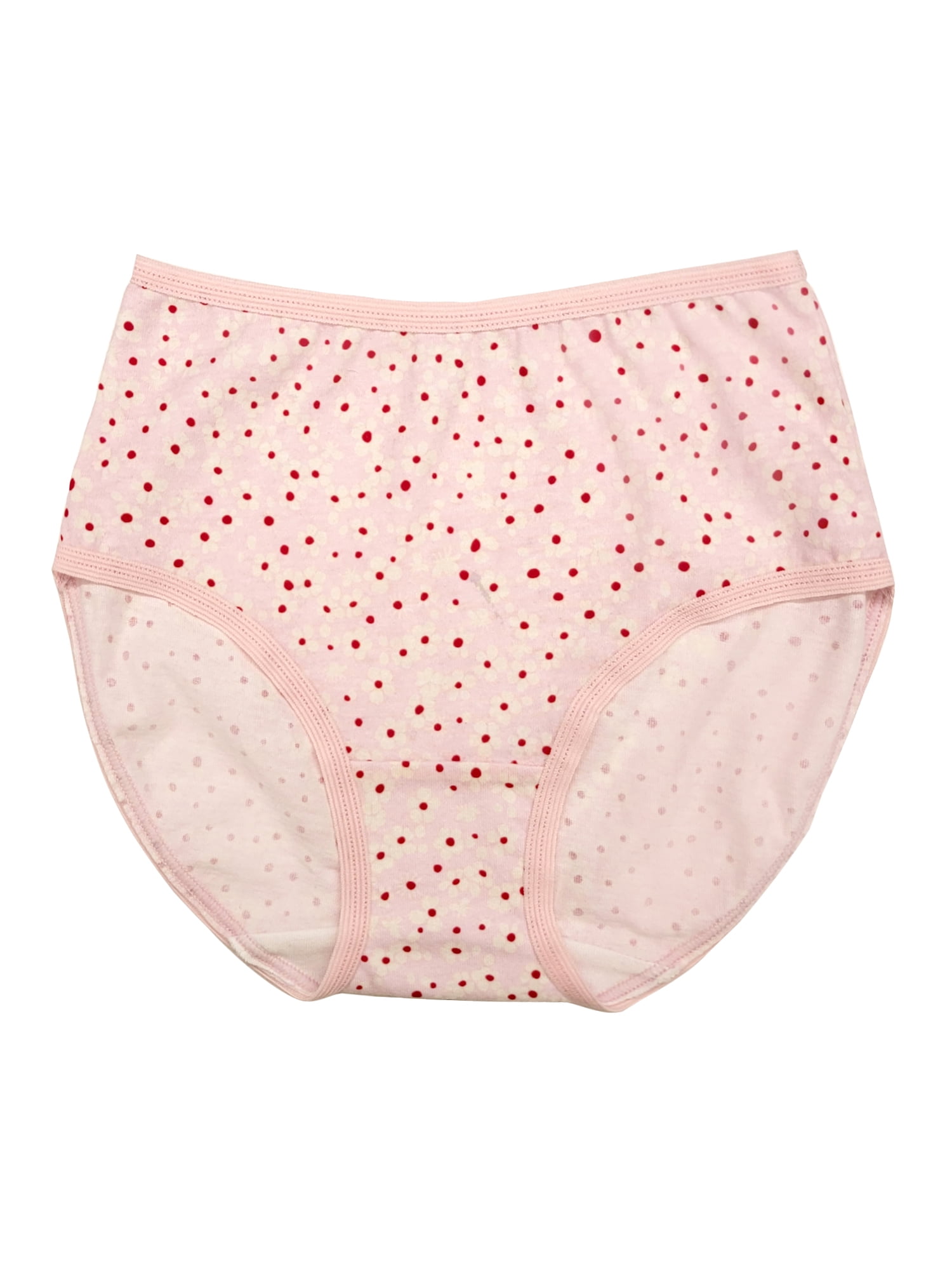 Wonder Nation Girls Cotton Brief Underwear, 5-Pack, Sizes 4-18