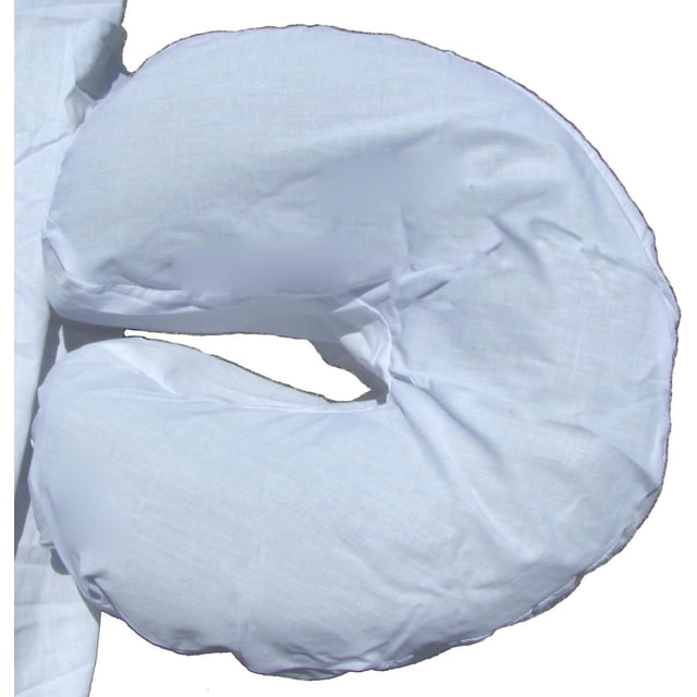 Funda Facial para Masaje Poly Cotton, Incluye 4 Pzas, Blanco