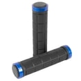 thumbnail image 1 of Puños para bicicleta 130mm negro / azul TPE SZ-155A Gospel, 1 of 3
