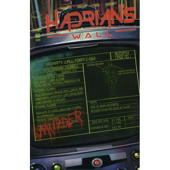 Hadrian's Wall #2 VF ; Image Comic Book