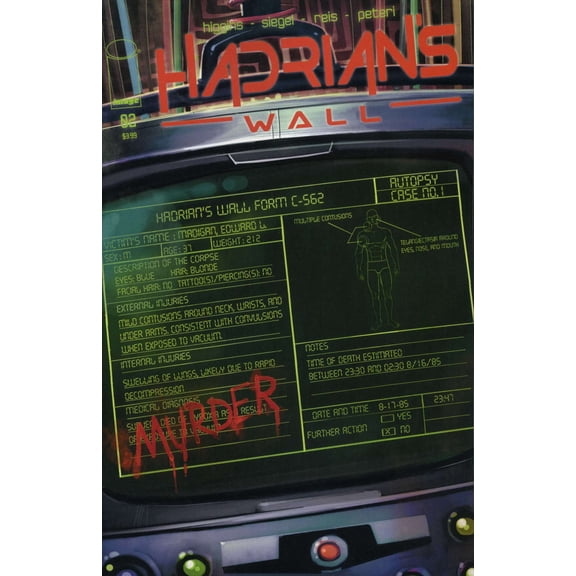 Hadrian's Wall #2 VF ; Image Comic Book