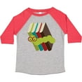 thumbnail image 3 of Inktastic Bookworm Books Reading Boys or Girls Toddler T-Shirt, 3 of 5