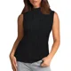 thumbnail image 1 of Chaleco a rayas de onda de Color sólido para mujer, camisetas sin mangas de Cuello medio alto, camiseta sin mangas para mujer, ropa de calle de tendencia, 1 of 4